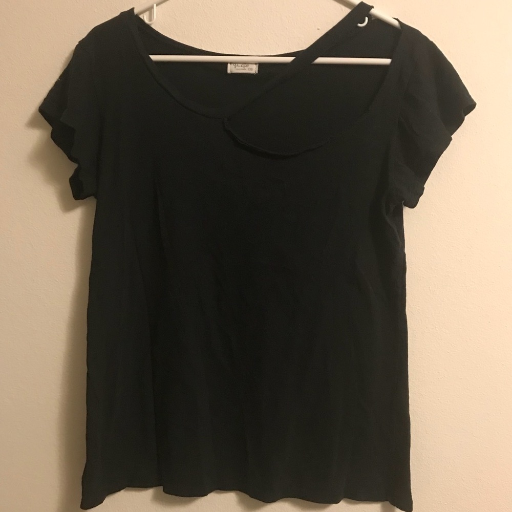 FINAL PRICE ⚡️🖤John Galt Black Basic Tee